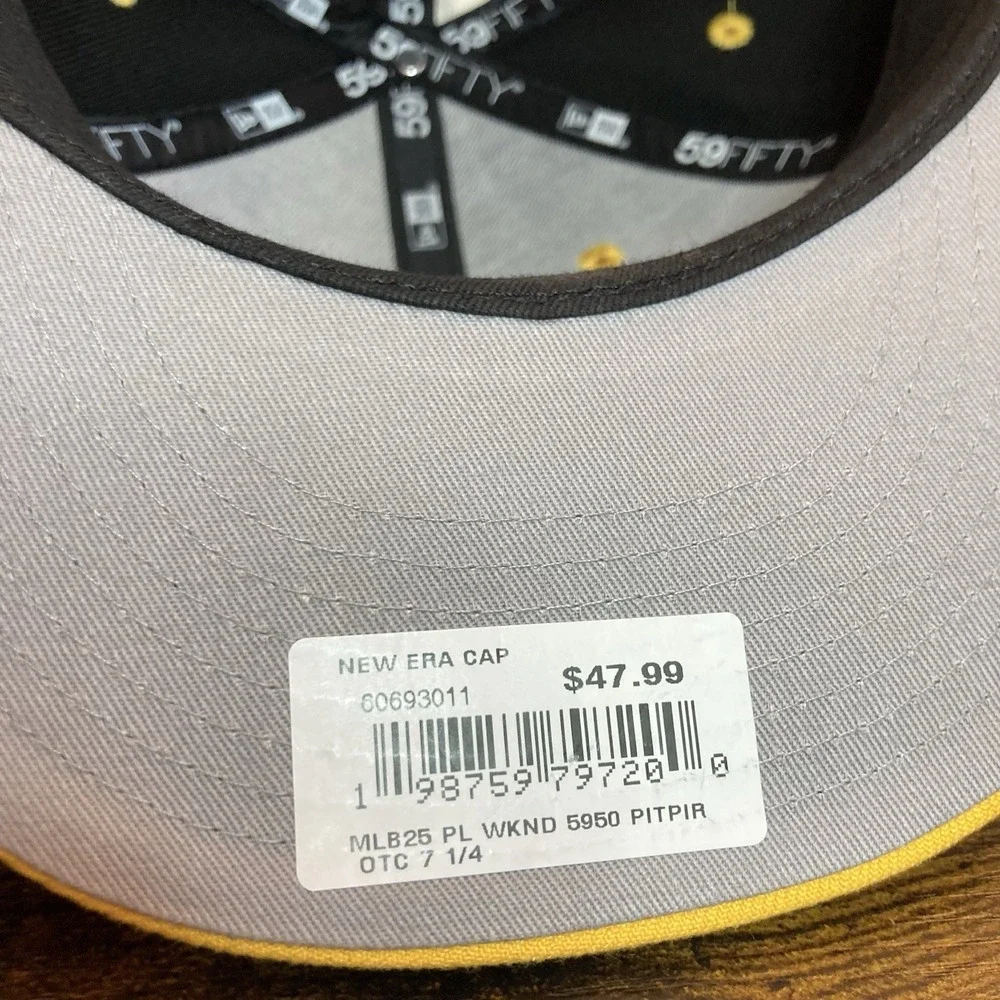 Pittsburgh Pirates New‎ Era 59FIFTY 7 1/4 Hat 2025 New Fitted Cap